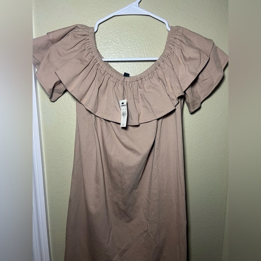 Express Off-Shoulder Dress